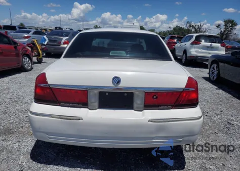 2000 Mercury Grand Marquis Ls z USA, uszkodzony, nr VIN 2MEFM75WXYX692025
